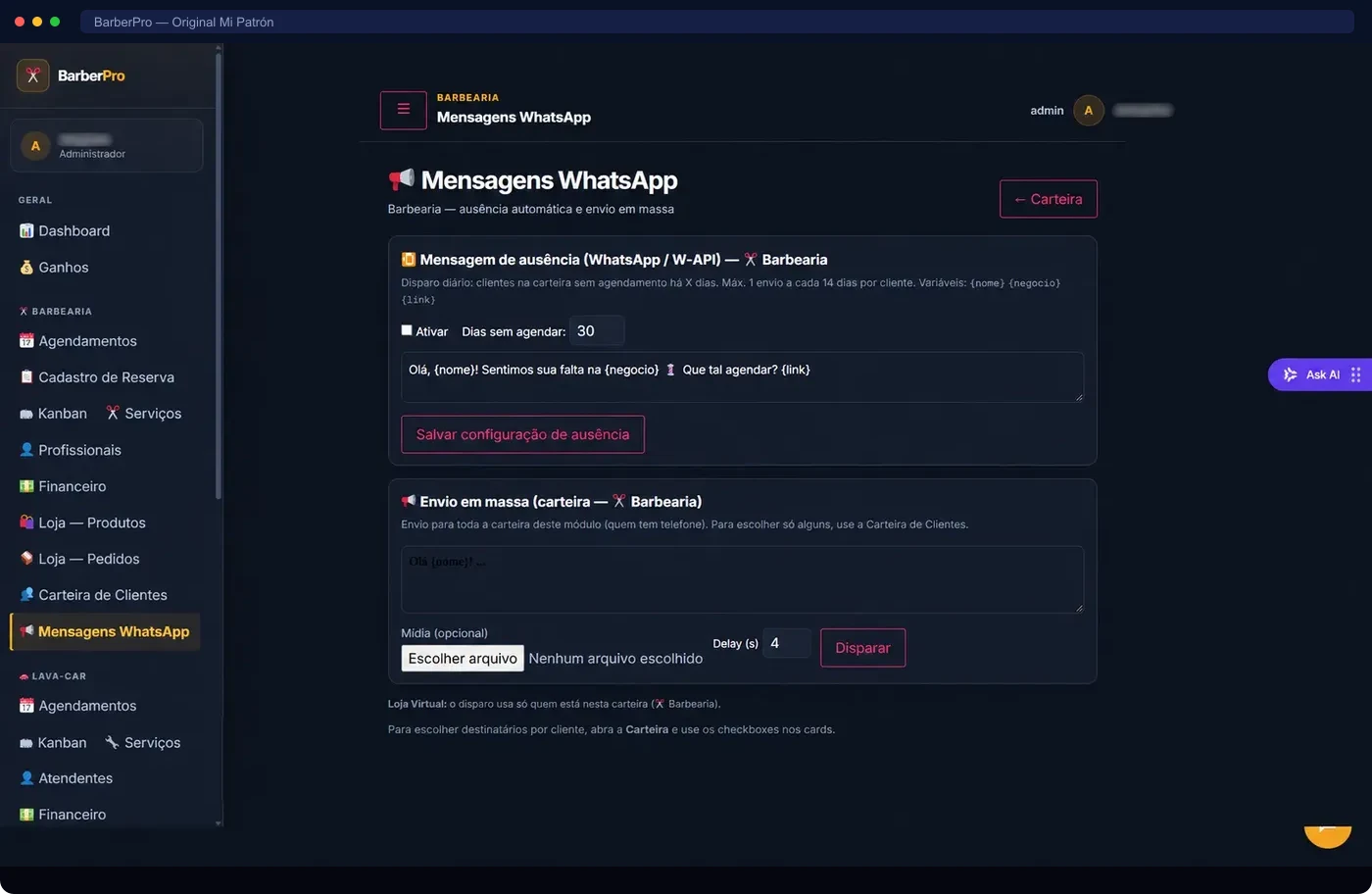 Automação com WhatsApp - New Brand Digital
